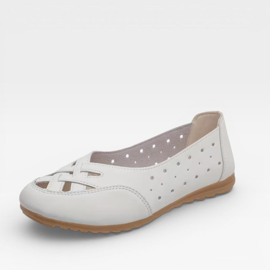 Women’s Breathable Slip-On Loafers – Lightweight Comfort Walking Flats