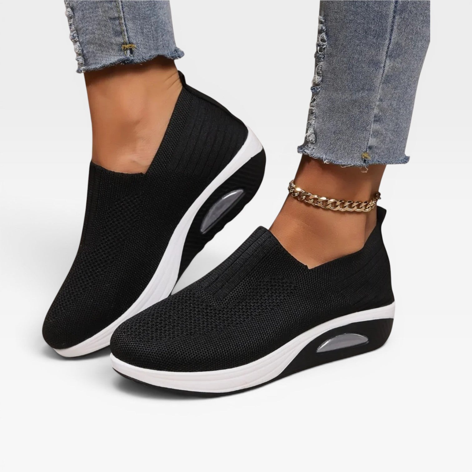 Women’s Breathable Lightweight Slip-On Trainers for Walking
