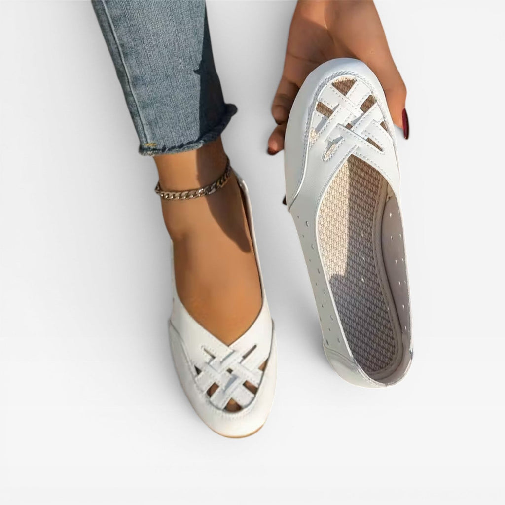 Women’s Breathable Slip-On Loafers – Lightweight Comfort Walking Flats