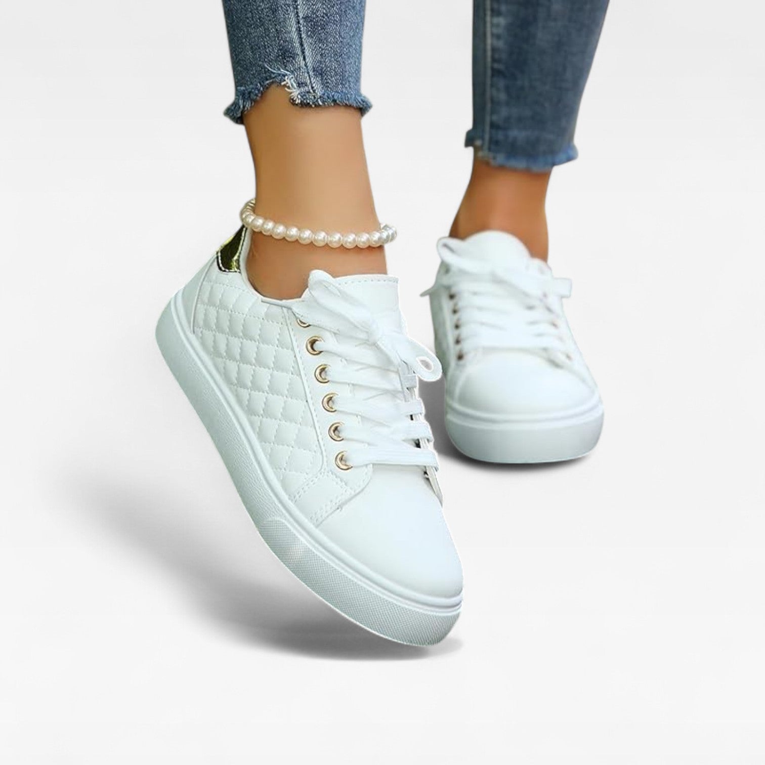 Women’s Casual Trainers – Lightweight Lace-Up Everyday Shoes