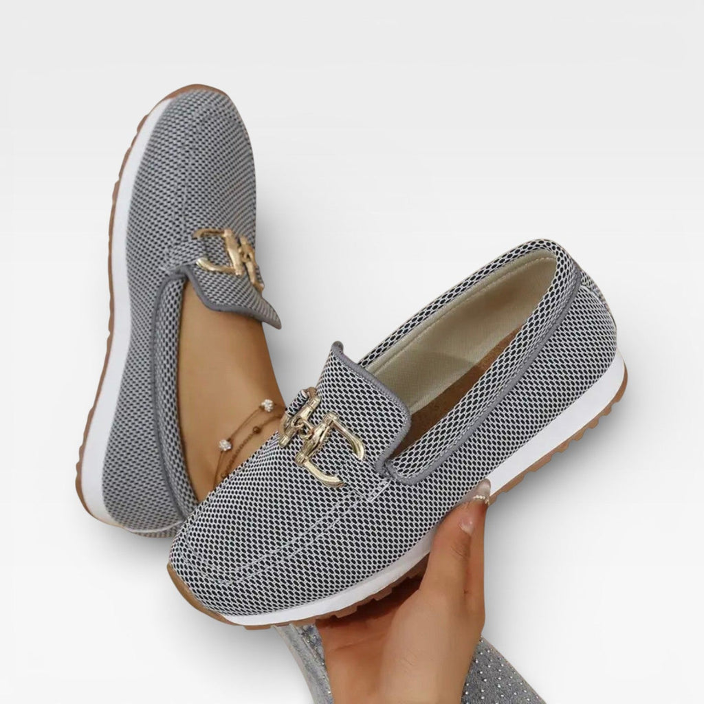 Women’s Mesh Slip-On Loafers – Casual Lightweight Summer Shoes