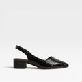 Women’s Slingback Heels – Pointed Toe Block Heel Pumps