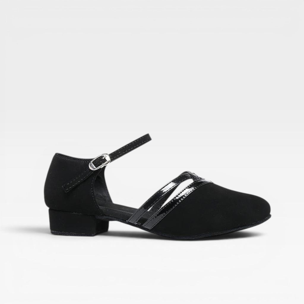 Women’s Strappy Low Heels – Elegant Block Heel Pumps