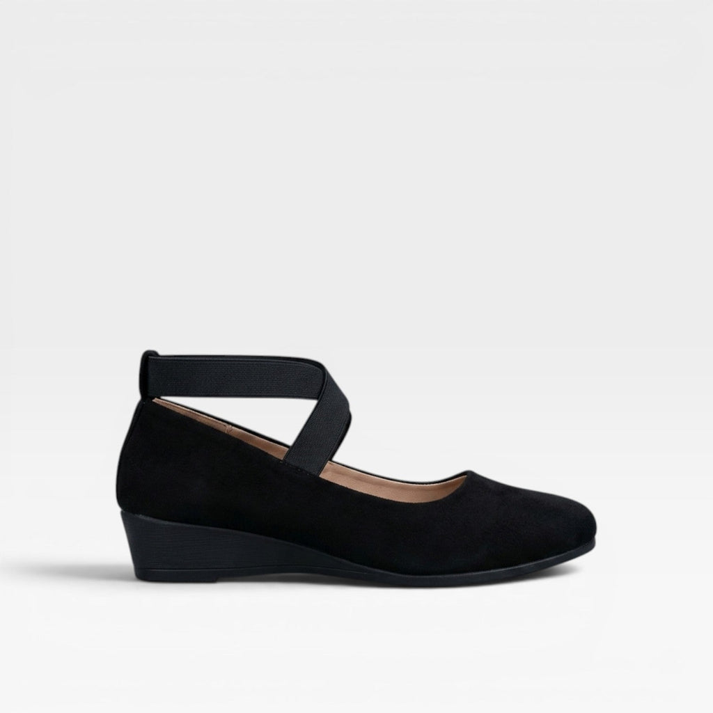 Women’s Strappy Ballet Flats – Minimalist Cross Strap Shoes