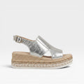 Women's Espadrille Wedge Sandals – Slingback Open Toe Platform Style