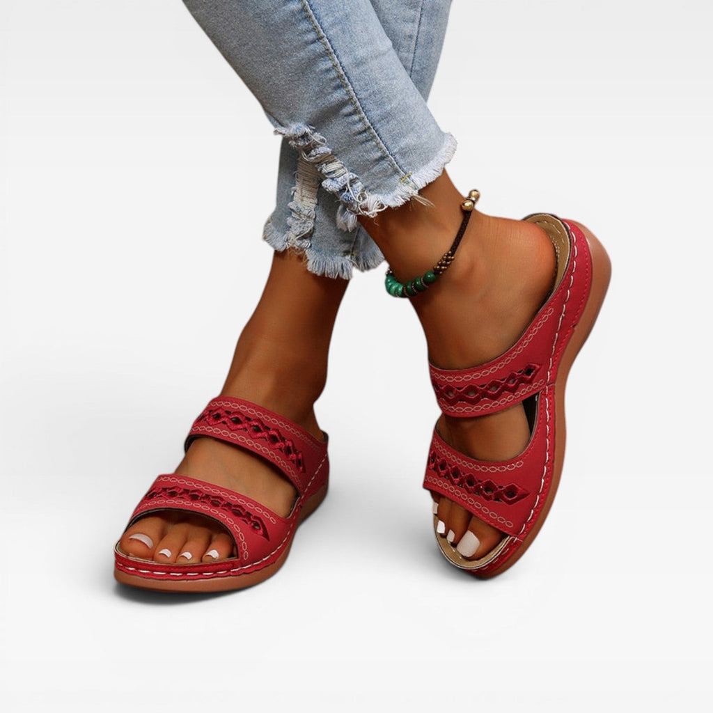 Women’s Slide Sandals – Comfortable Summer Wedge Sandals