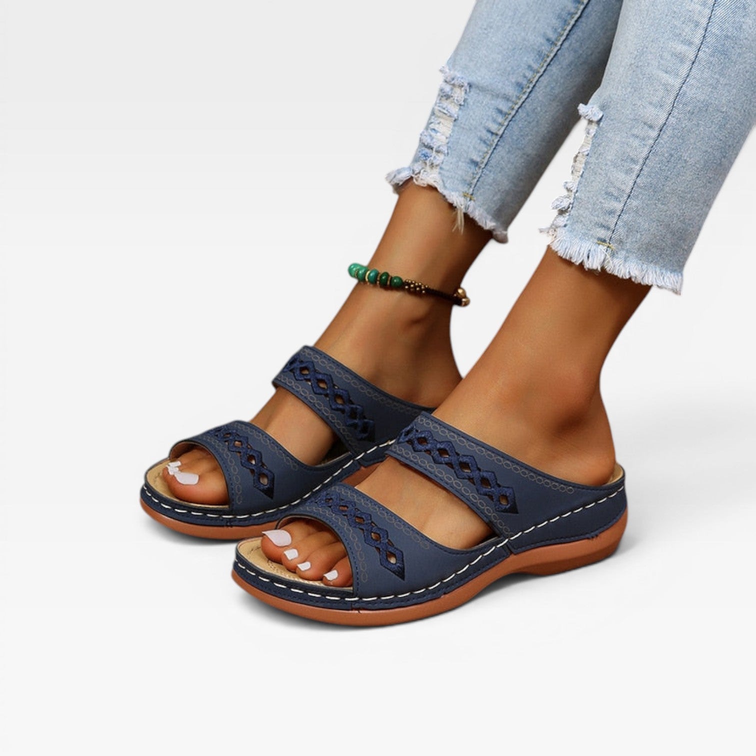 Women’s Slide Sandals – Comfortable Summer Wedge Sandals