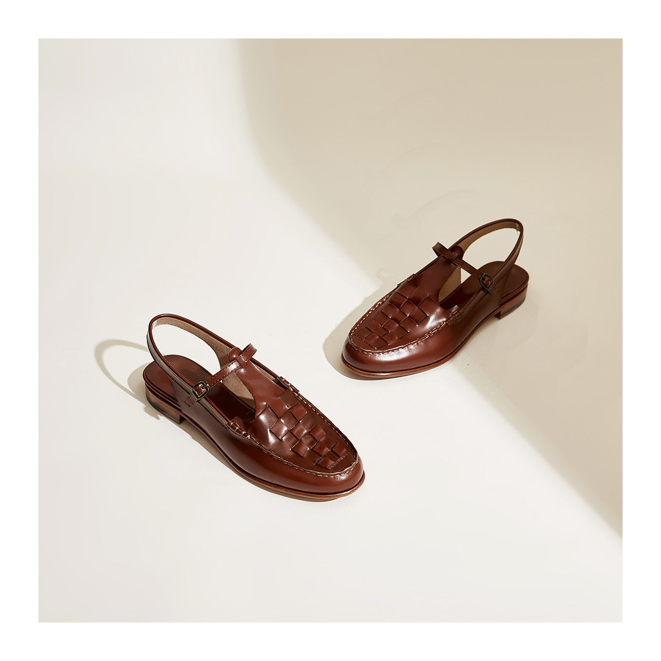 Women’s Leather Slingback Sandals – Comfortable Summer Style