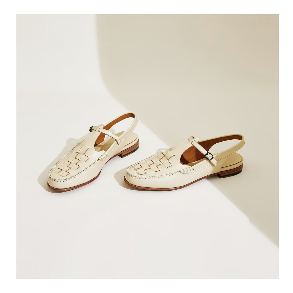 Women’s Leather Slingback Sandals – Comfortable Summer Style