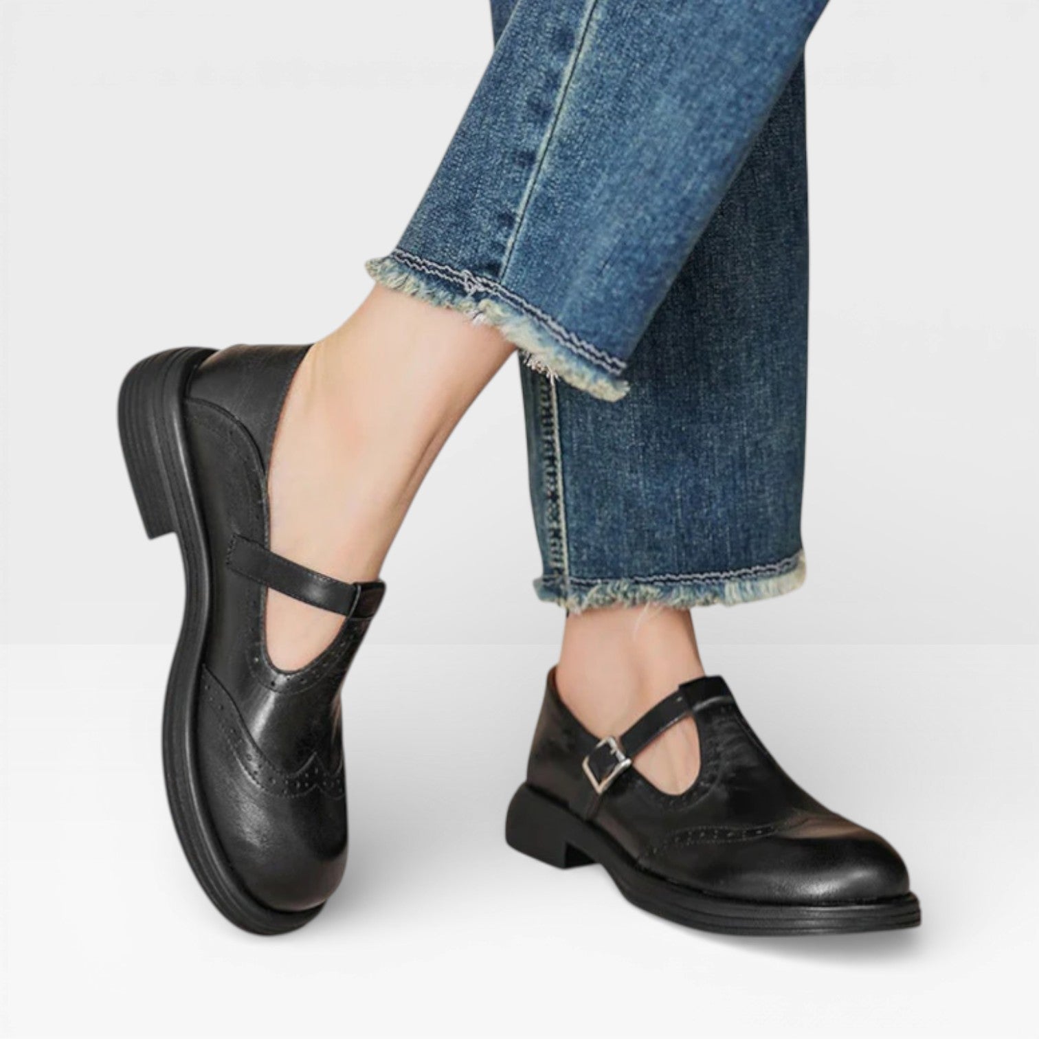 Women’s Classic Leather Mary Jane Flats
