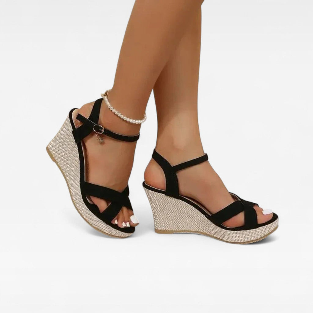 Women’s Summer Sandals – Espadrille Wedge Platform Heels